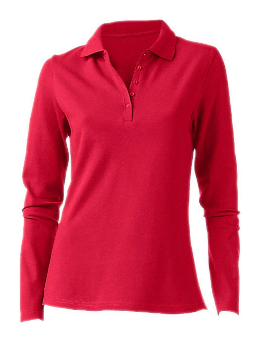 heine T-Shirt Poloshirt Langarm