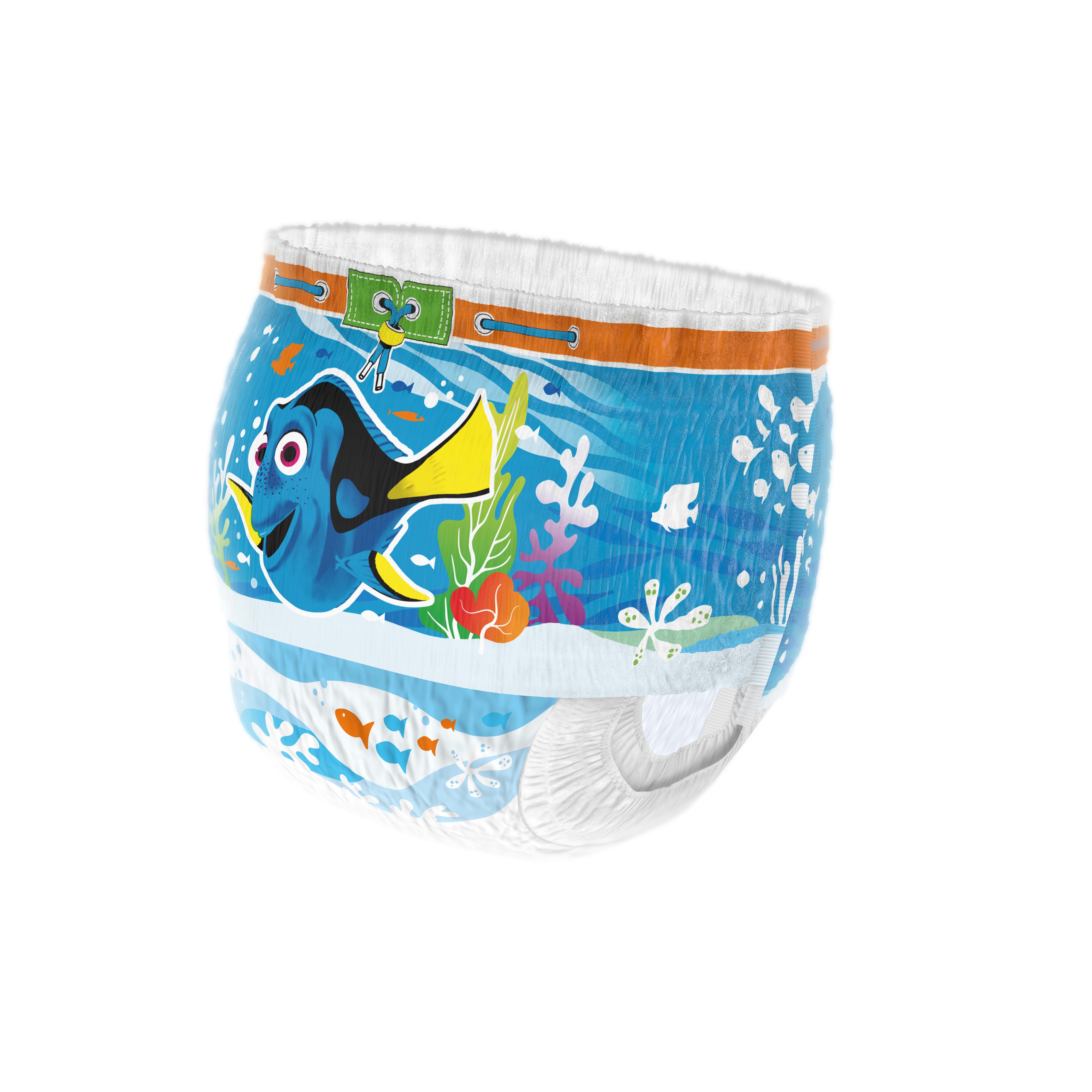 HUGGIES Windeln Little Swimmers Baby-Schwimmwindeln, Größe 5-6 (12-18 kg), 4x19 Stk