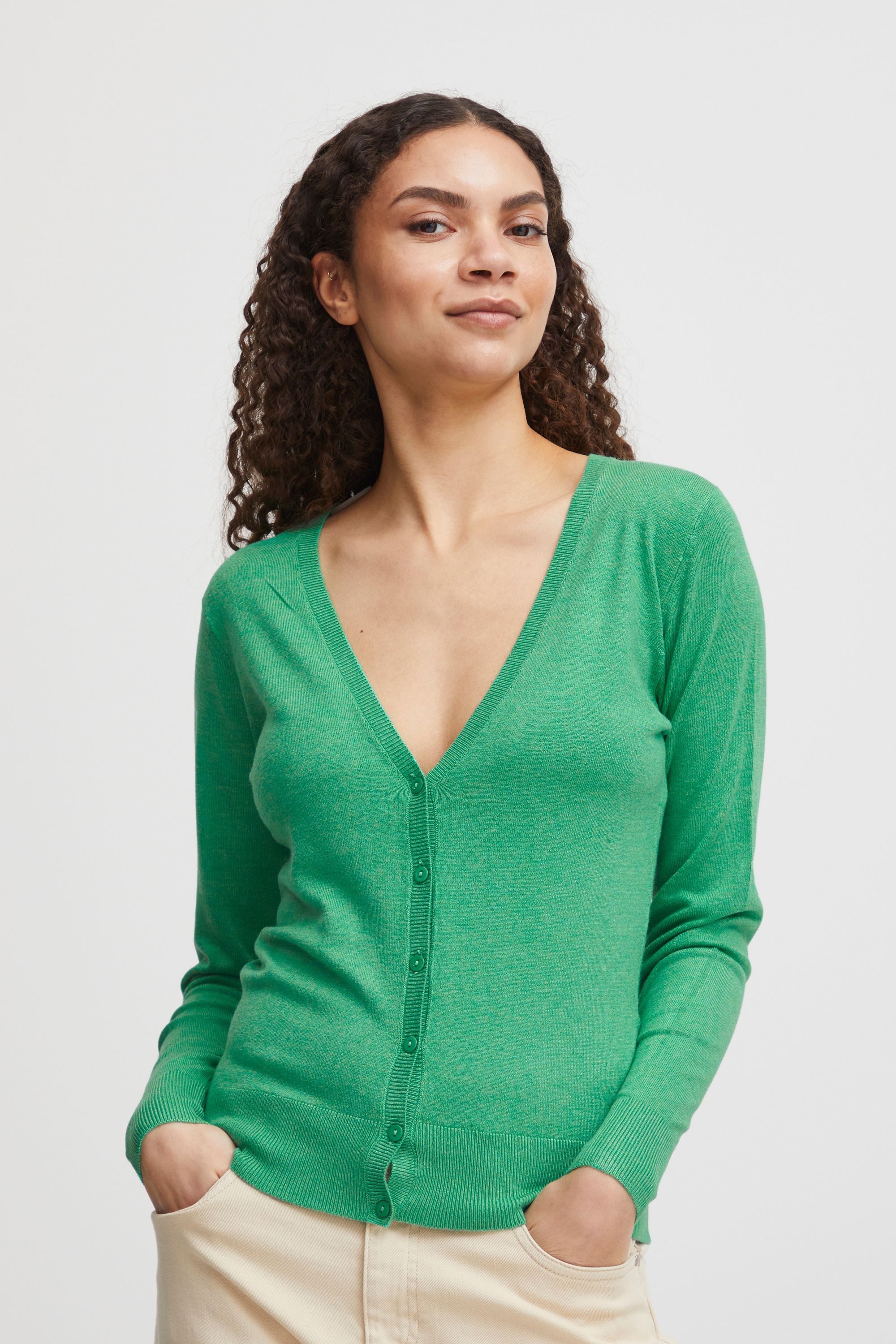 Strickjacke BYMMPIMBA1 VNECK CARDIGAN - 20811927