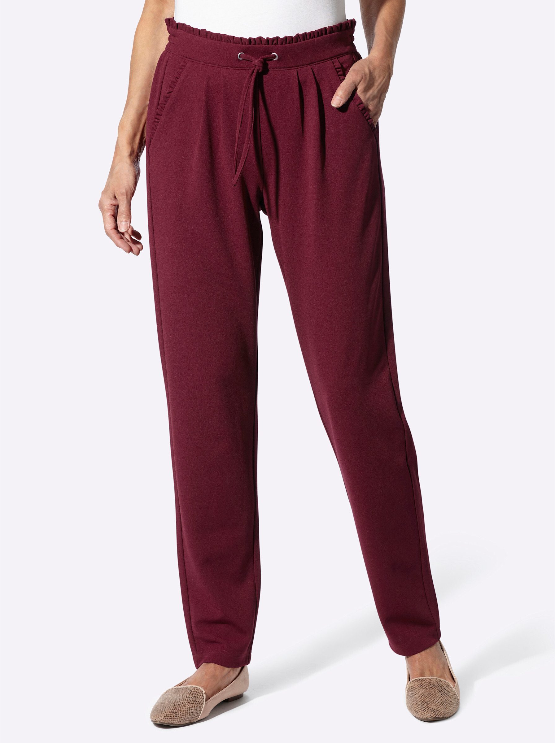 Sieh an! Jerseyhose Jersey-Hose komfortabel