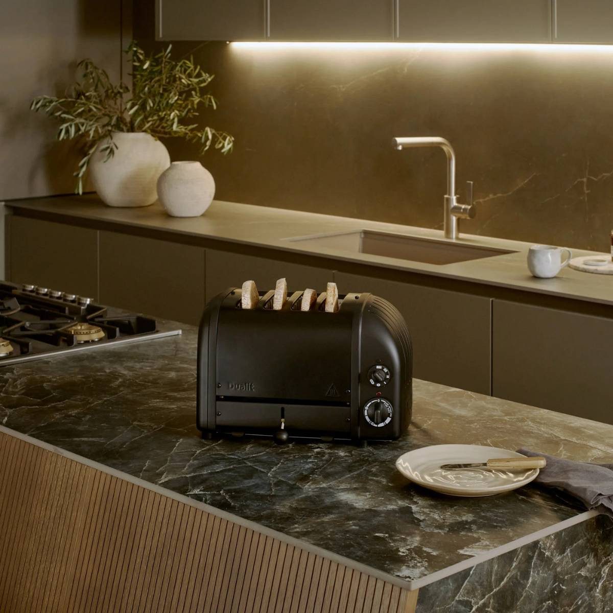 Dualit Toaster Dualit Classic 4er-Toaster Stealth