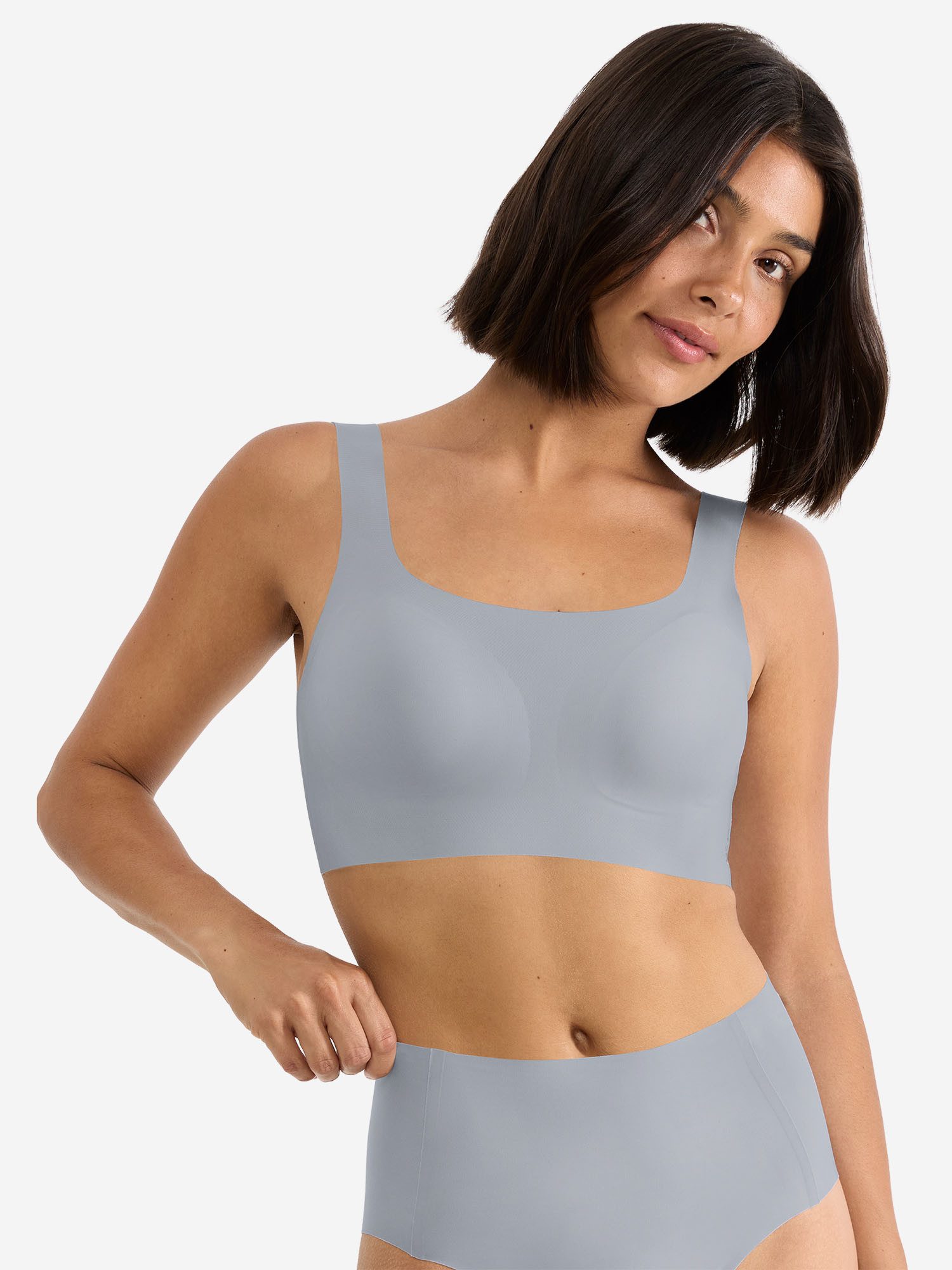 sloggi Bustier Blue ZERO Feel 20 BH, Bustier Top, Bustier‑BH