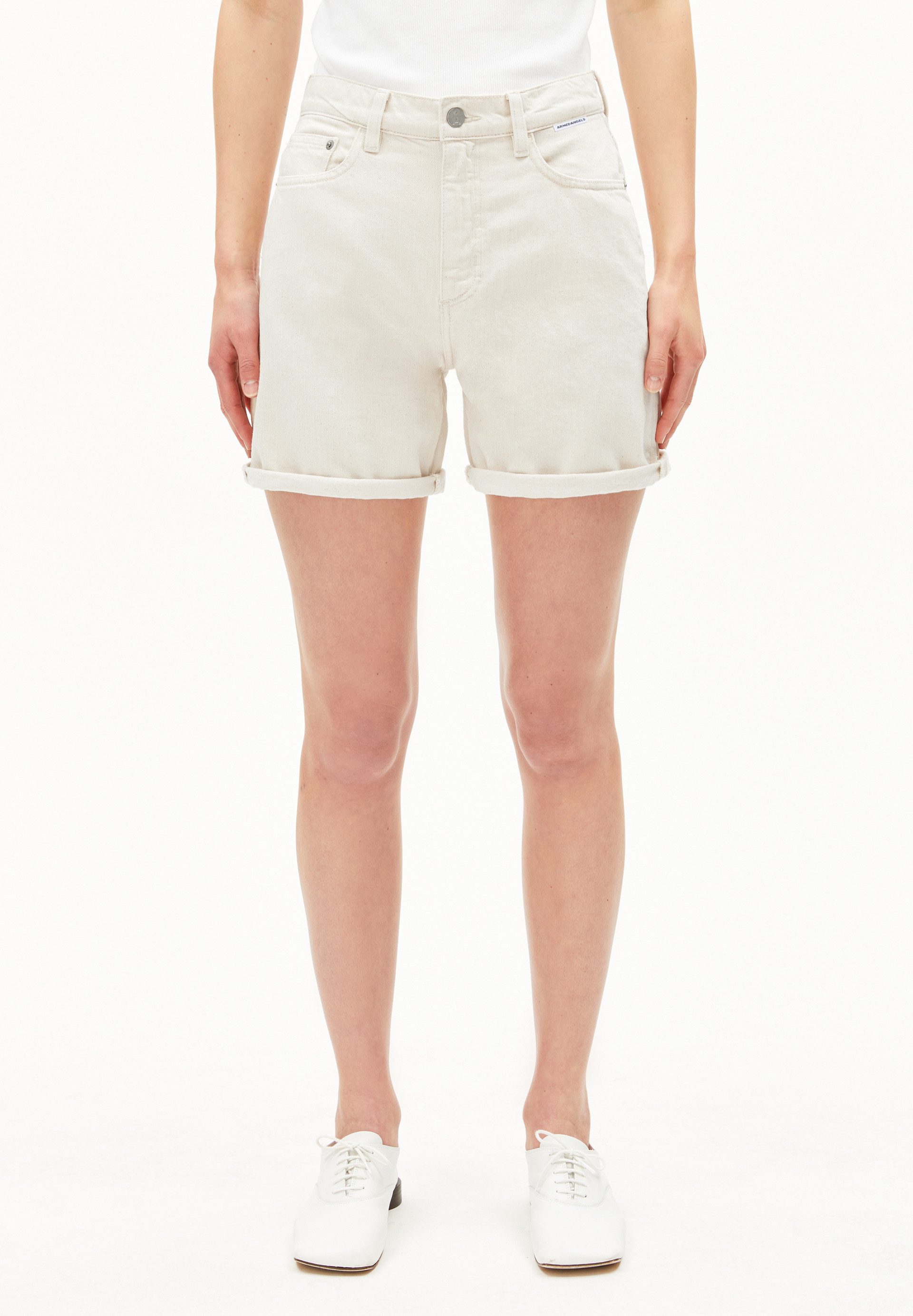 ARMEDANGELS Armedangels Shorts SHEAARI Jeans Shorts aus recycelter Baumwolle (Regular Fit)