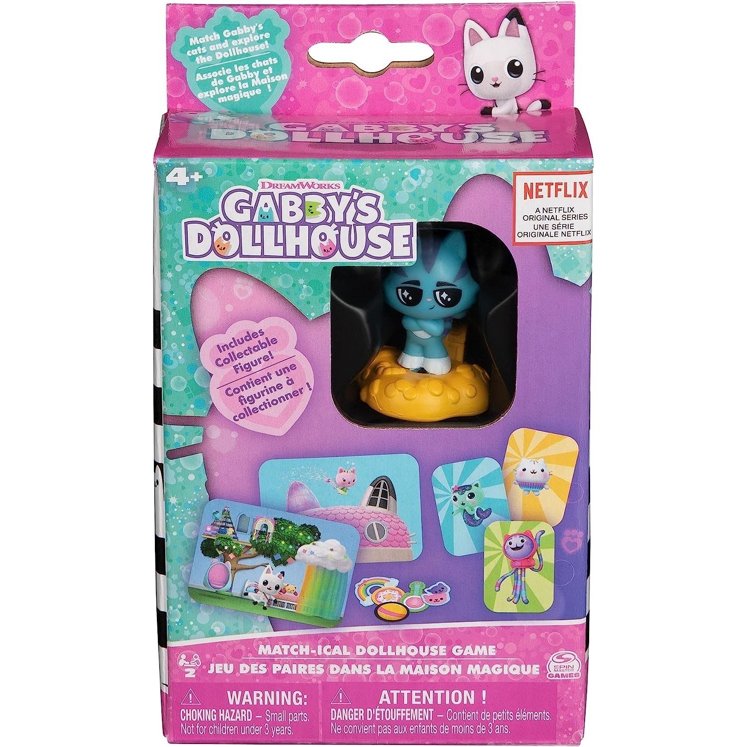 AMIGO Spiel 6067191 Gabby's Dollhouse Magisches Kartenspiel