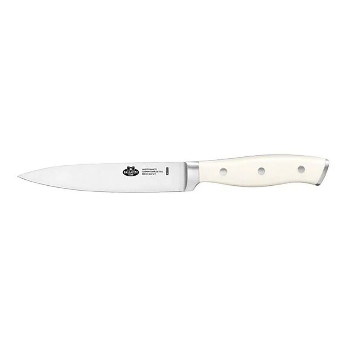 BALLARINI Fleischmesser BALLARINI Savuto Fleischmesser, 16 cm Elfenbein-Weiß Glattschliff