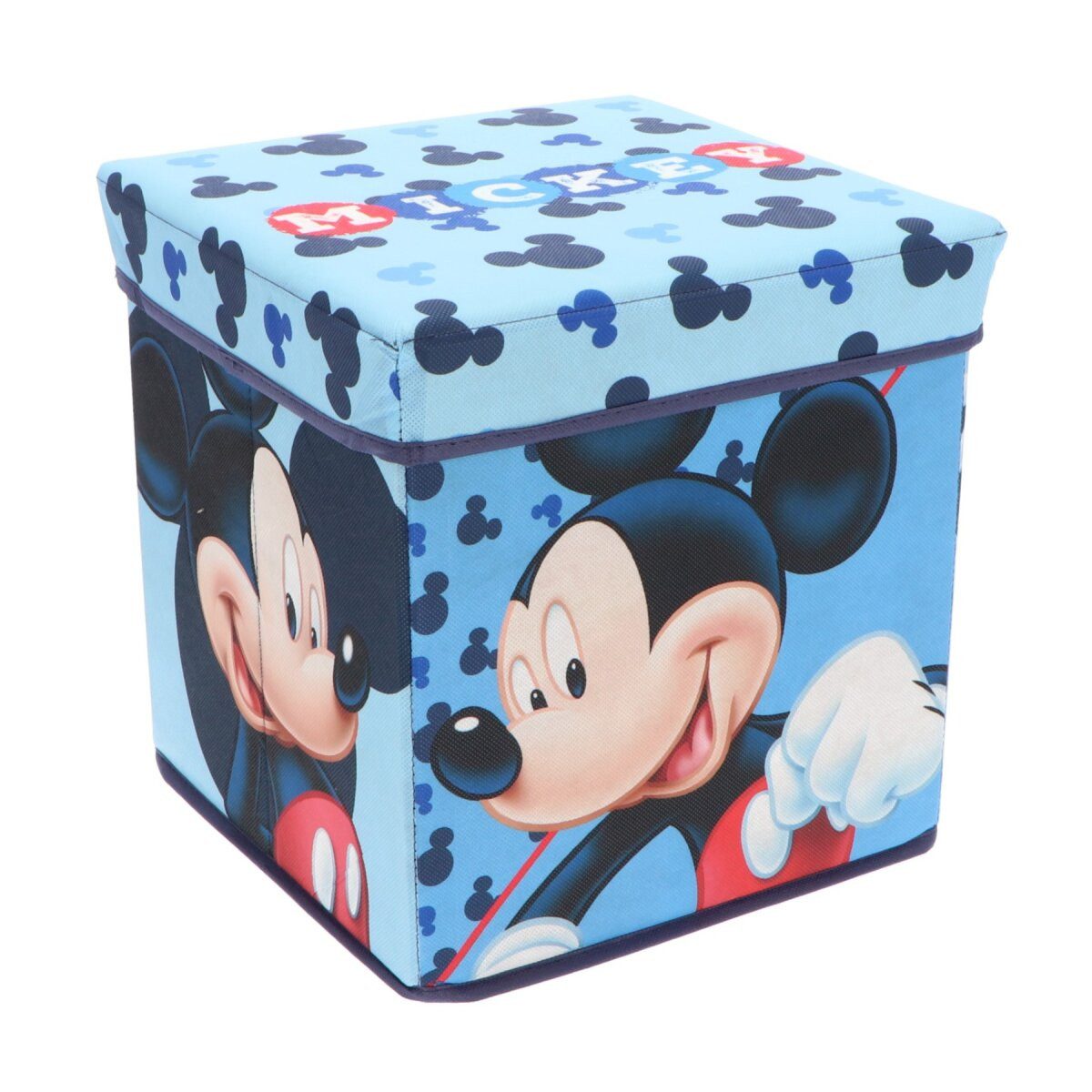 Disney Aufbewahrungsbox Mickey Maus Aufbewahrungsbox zusammenklappbar 30x30 günstig online kaufen