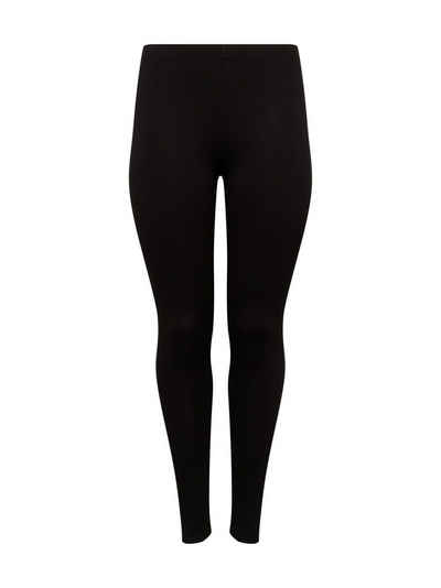 Zizzi Leggings (1-tlg) Plain/ohne Details