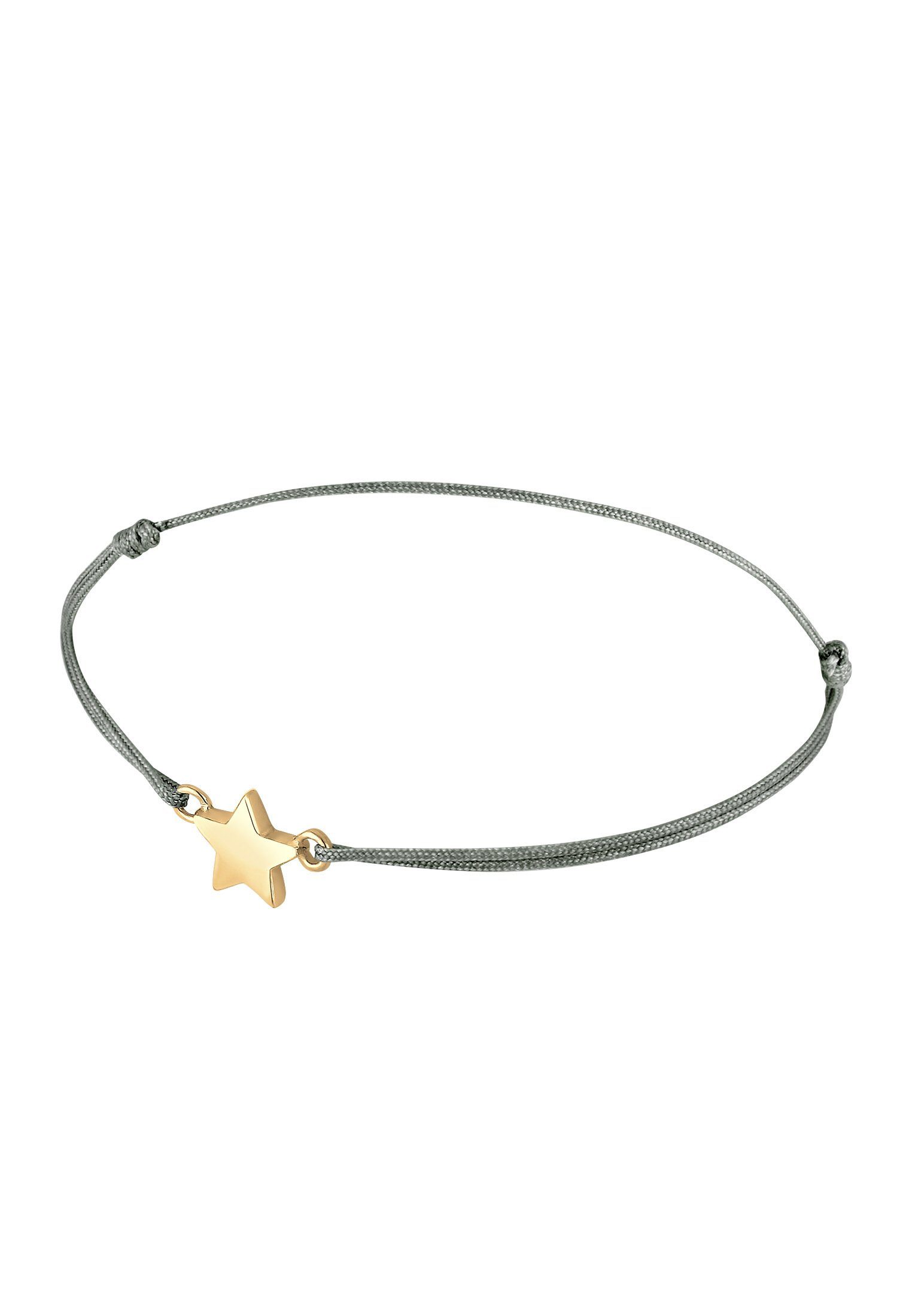 Nylon Sterling Armband 925 Band Astro Sterne Silber, Elli Stern Symbol