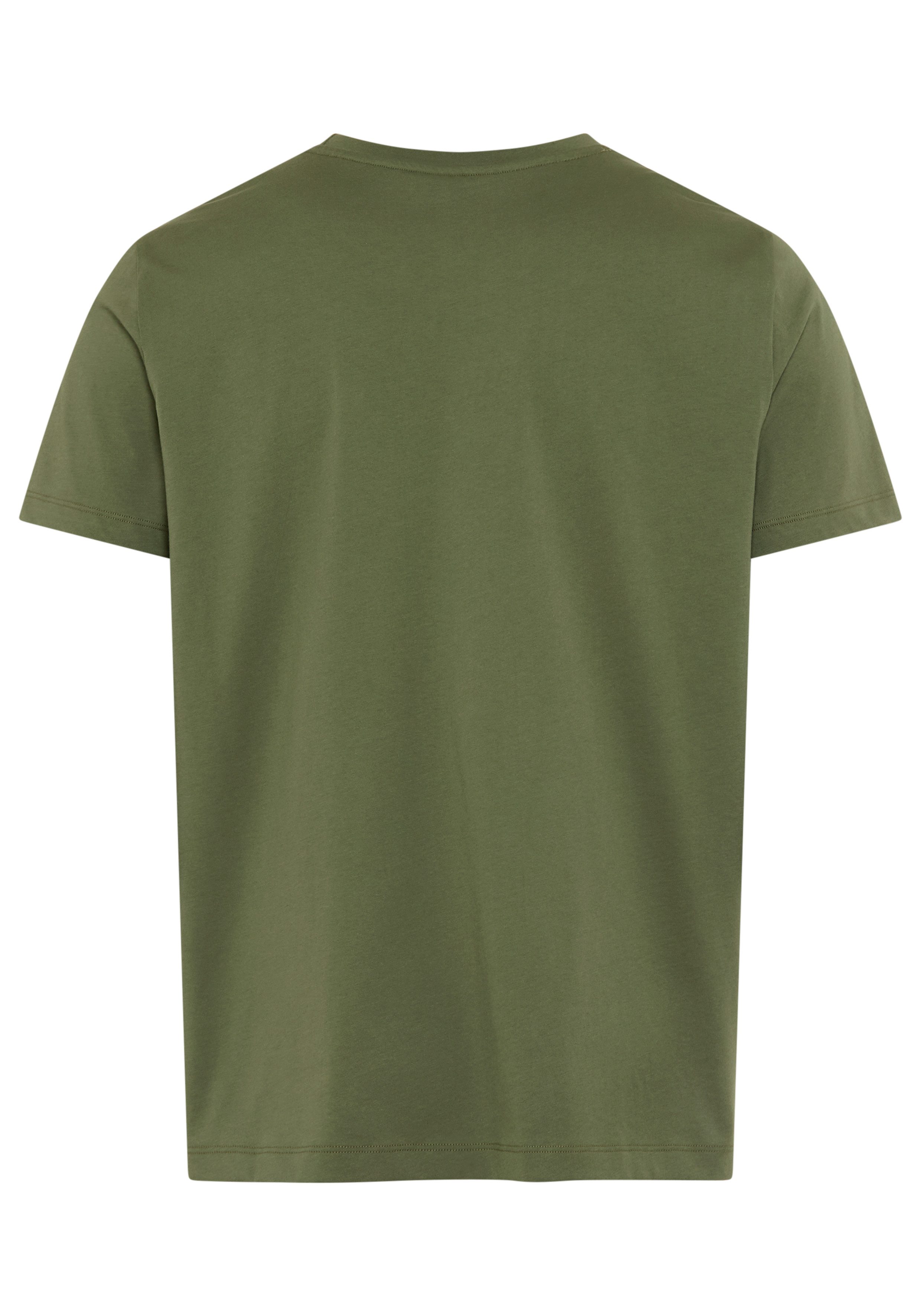 BOSS T-Shirt Rundhals, Jersey, kleines Logo, regular fit