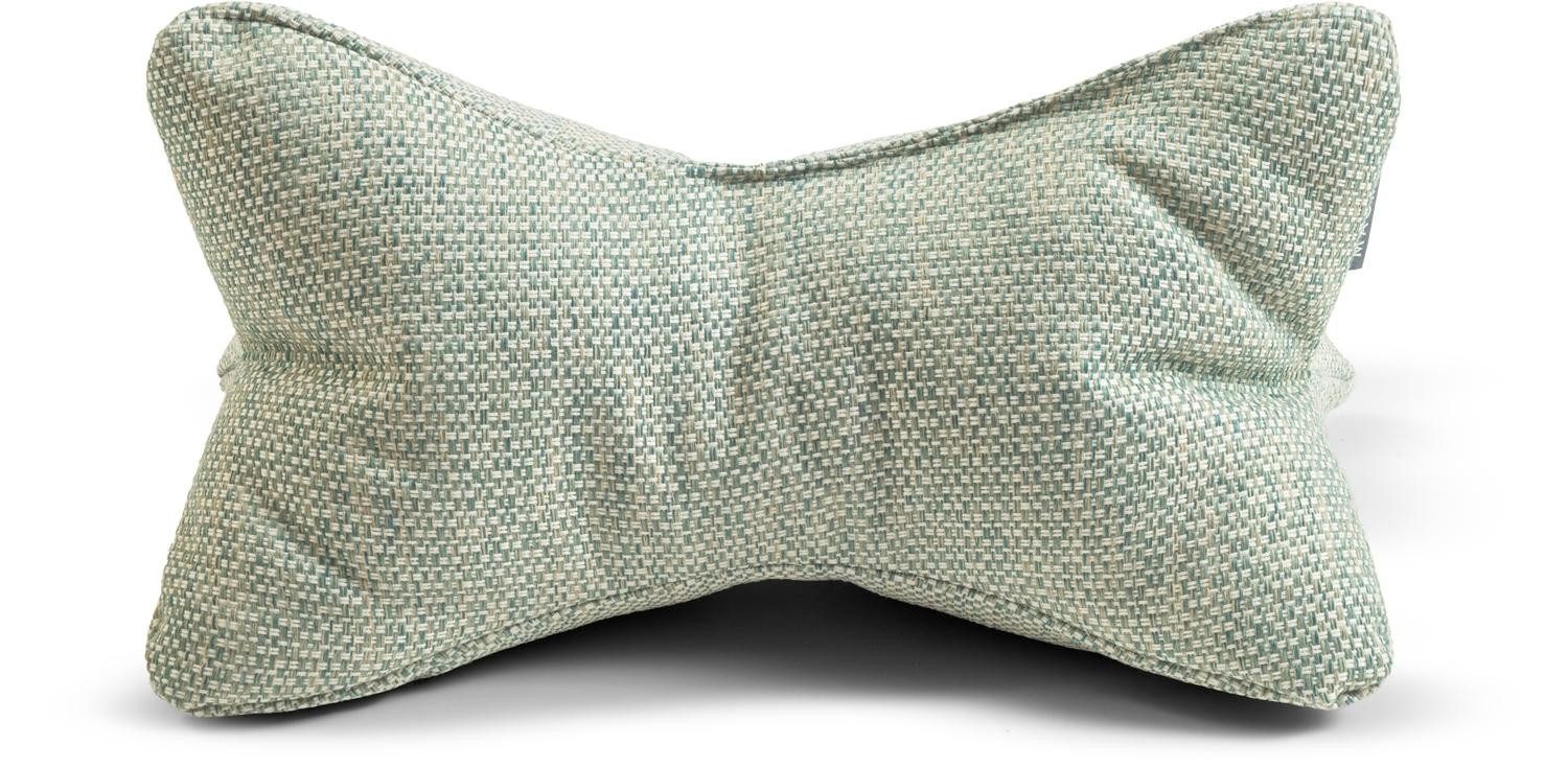 Magma Heimtex Kopfkissen Leseknochen Bücherkissen Lazise ca. 42 x 22 x 22 cm, Füllung: Polyesterwatte, Bezug: Polyester, 1 teilig, Outdoor ergonomische Form robust reißfest farbbeständig lichtbeständig