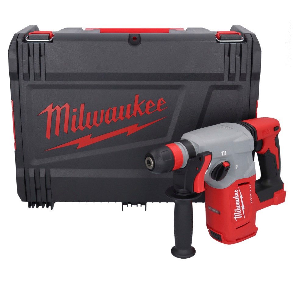 Milwaukee Akku-Kombibohrhammer M18 BLHX-0X Akku Kombihammer 18 V 2,3 J Brushless (4933478891) + HD