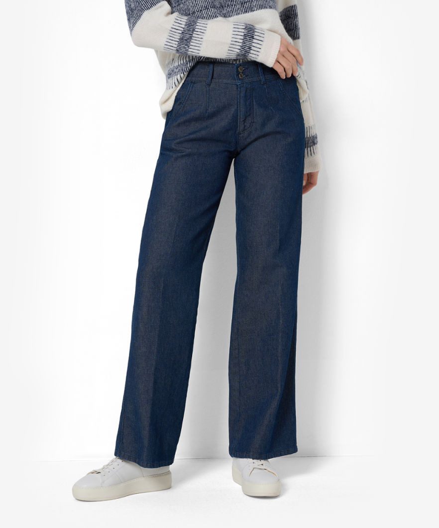 Brax 5-Pocket-Jeans Style MAINE dunkelblau