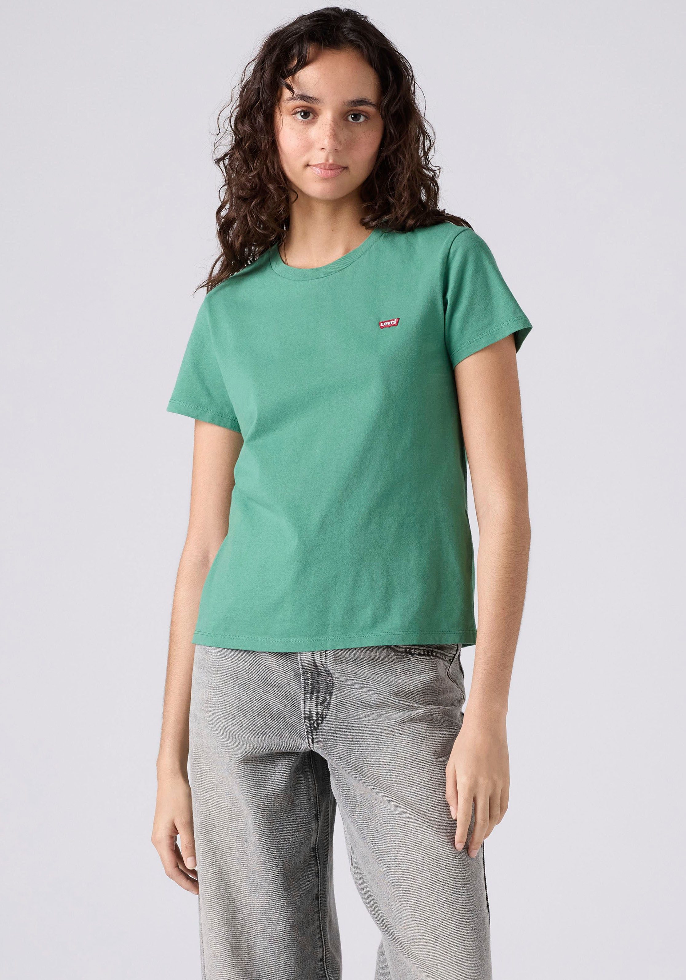 Levi's® T-Shirt TEE Minilogo mit kleiner Logostickerei