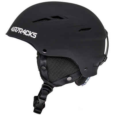 Airtracks Snowboardhelm »Ski - Snowboard Helm STAR T-200«, für Herren und Damen mit Ventilationssystem & stufenloser Anpassung - Farbe Matt » S- 48-52cm. M - 52-56cm, L- 56-60cm «