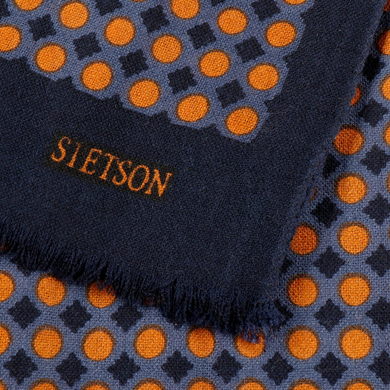 Stetson Strickschal, (1-St), Schal mit Fransen