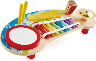 Hape Spielzeug-Musikinstrument Holzspielzeug, Multifunktionale Miniband