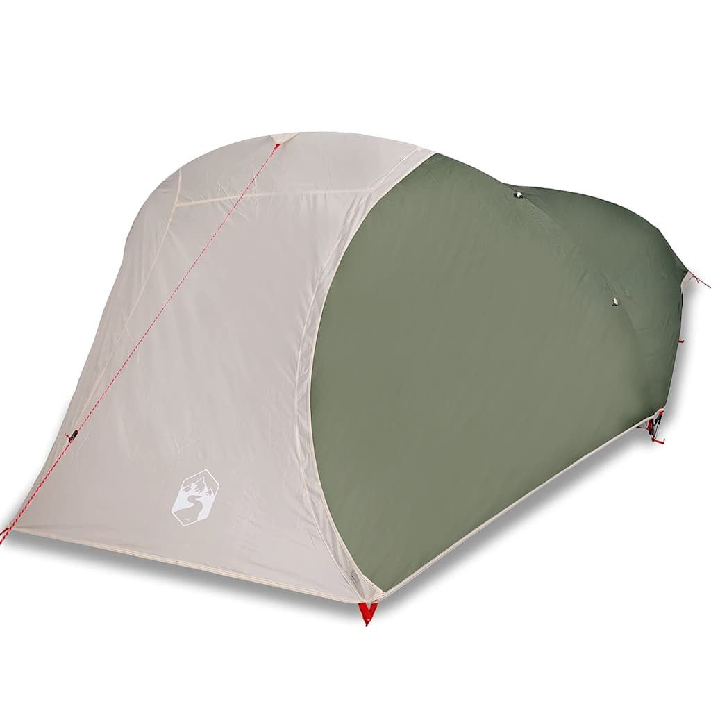 vidaXL Kuppelzelt Kuppel-Campingzelt 4 Personen Grün Wasserdicht, (1 tlg)