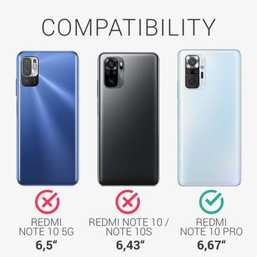 kwmobile Handyhülle Hülle für Xiaomi Redmi Note 10 Pro, Handyhülle TPU Cover Bumper Case