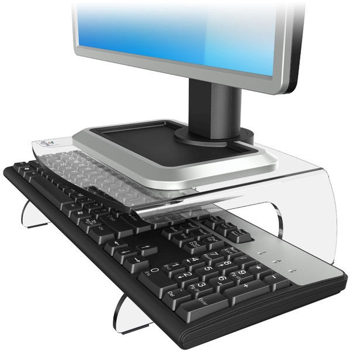 Dataflex Monitor-Halterung Monitorständer LCD FH 550 Acryl transparent