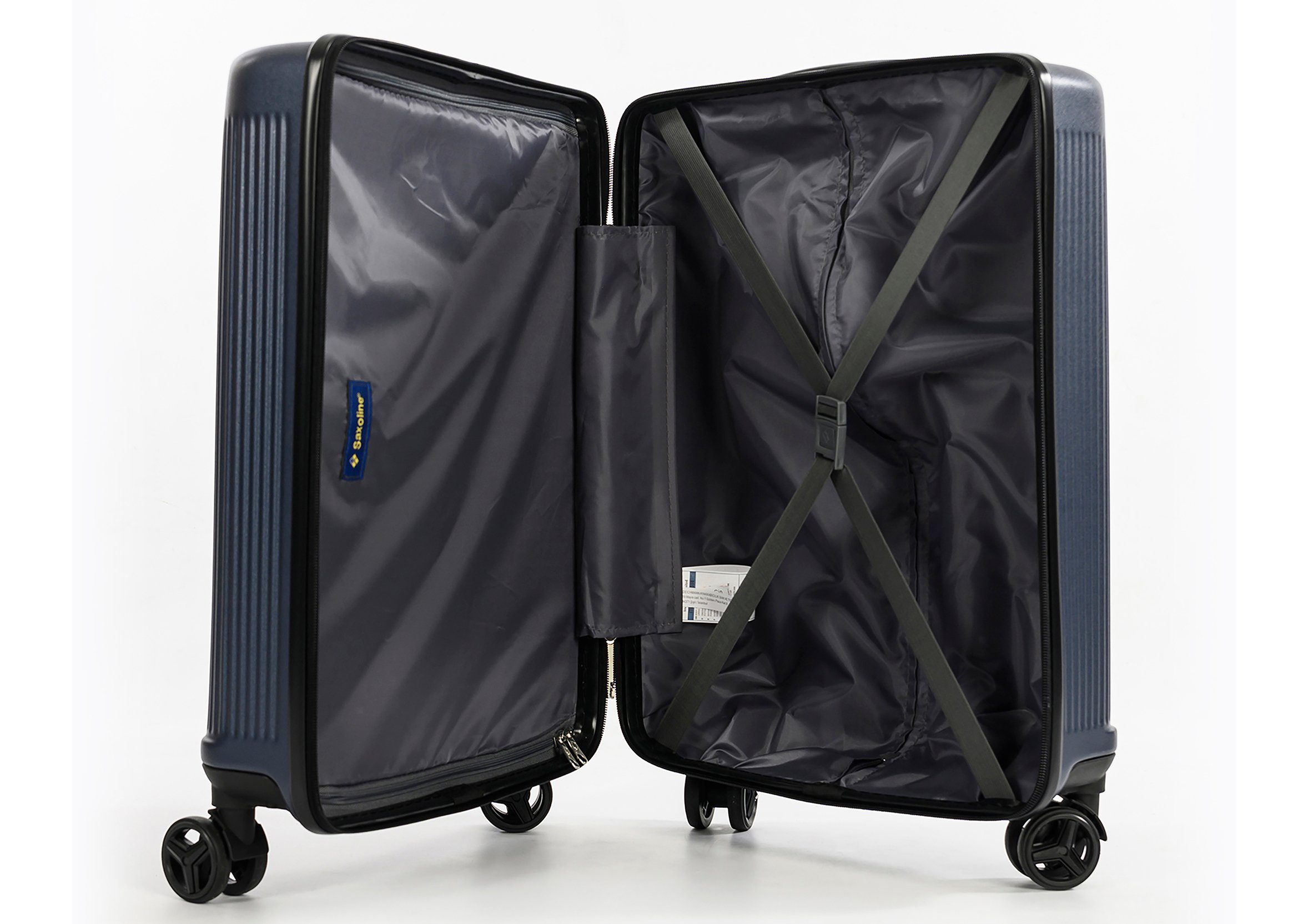 Saxoline® Koffer Doppelrollen Algarve, mit vier