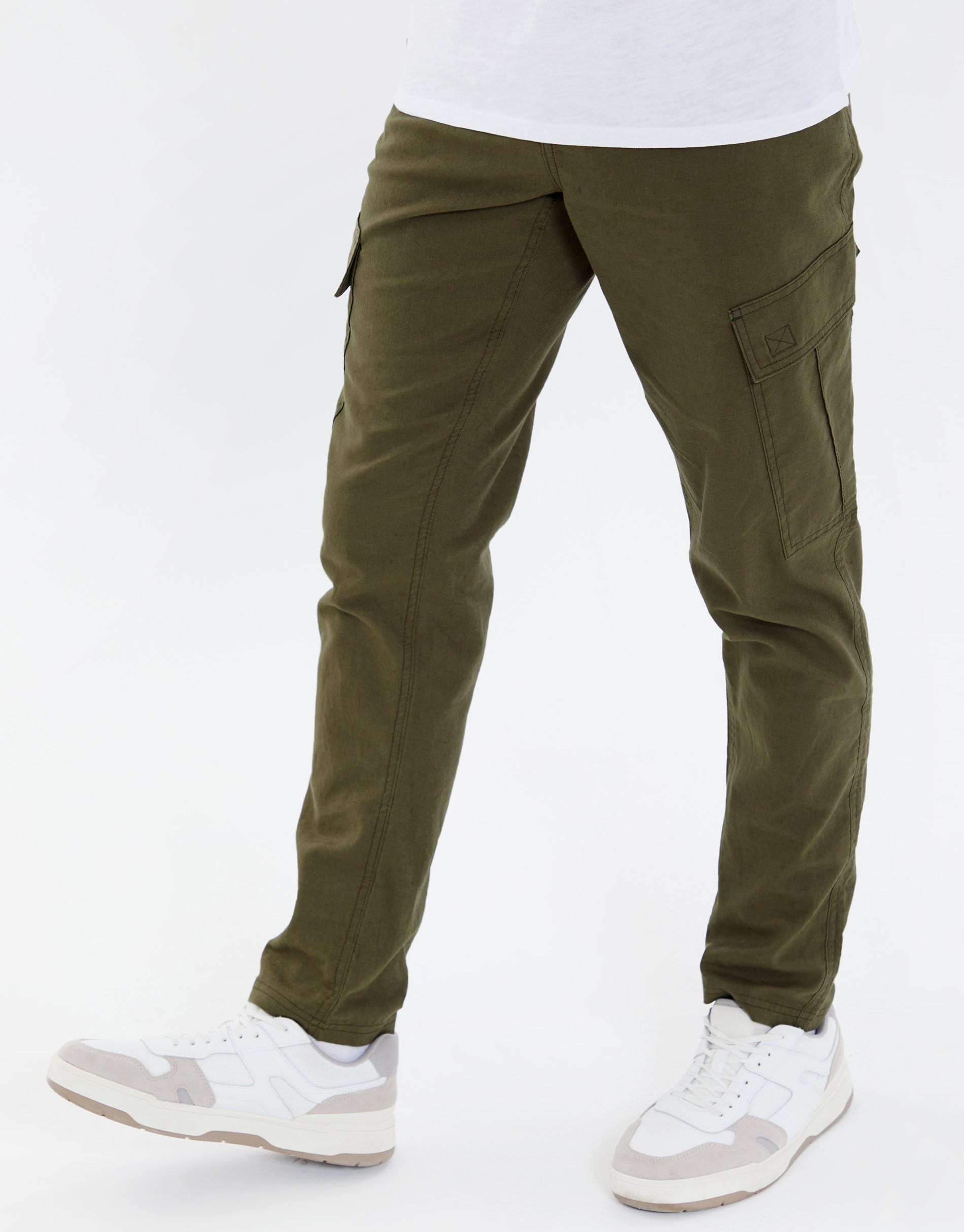 Threadbare Cargohose THB Trouser Cargo Gordon Khaki