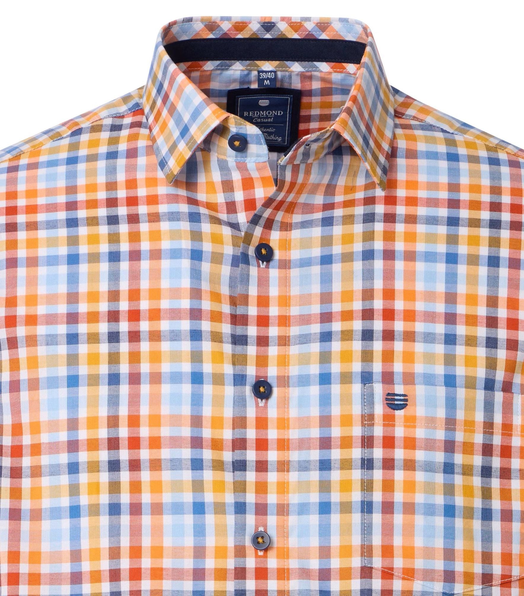 Redmond Langarmhemd 251070111 comfort fitButton-Down – Bild 3 von 4