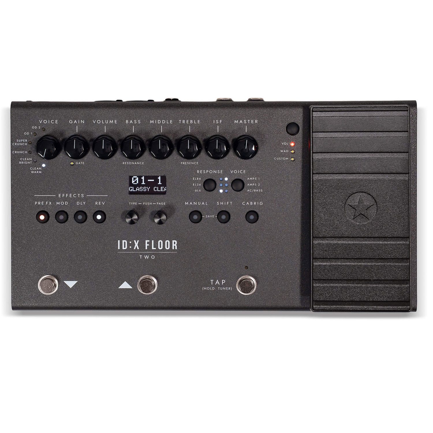 Blackstar E-Gitarre Blackstar Multi-Effektgerät IDX Floor Two, Multi-Effektgerät, 1-St., Multi-Effektgerät, Kompakter Multi-Effektgerät