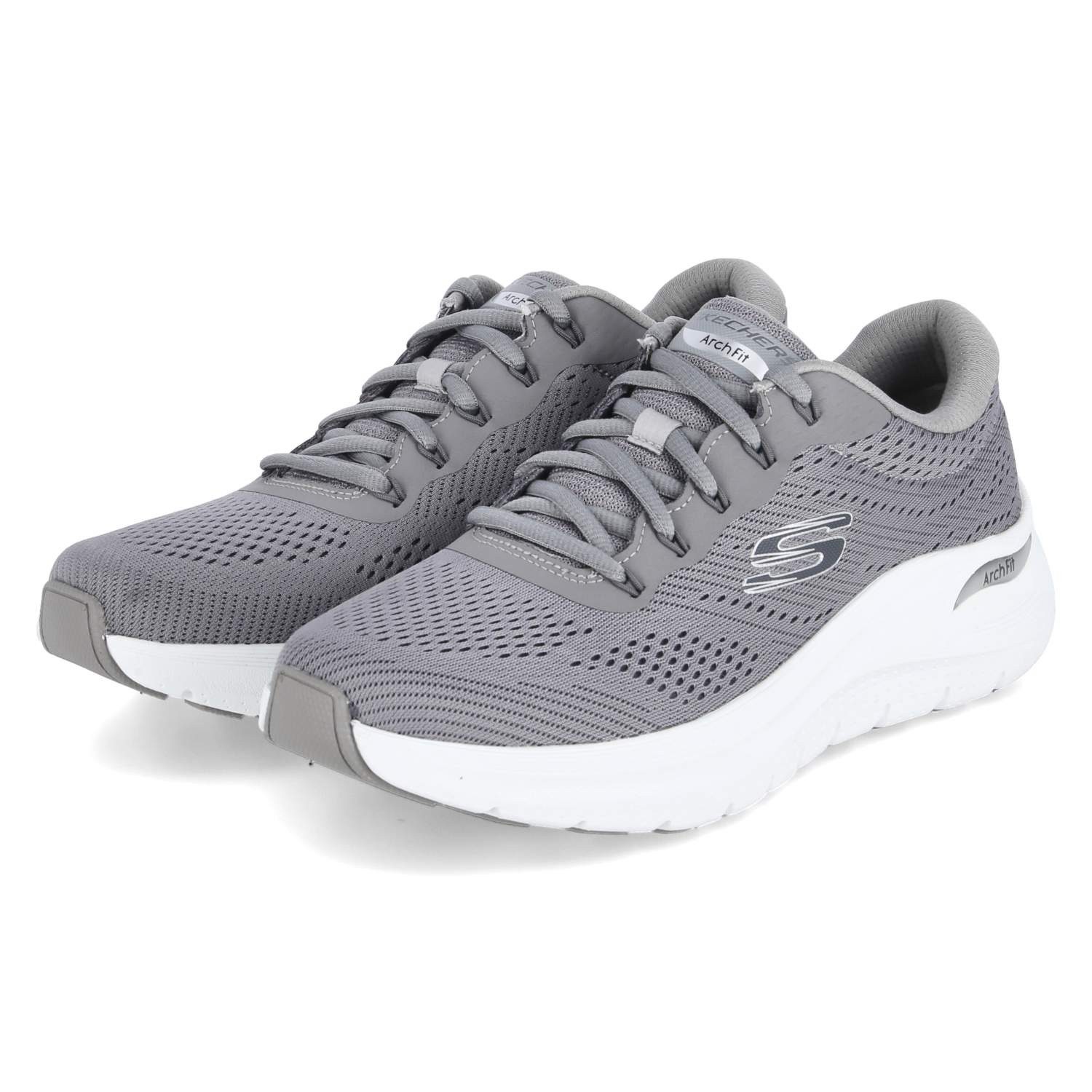 Skechers Skechers - male - 232700 GRY - Textil - grau Schnürschuh günstig online kaufen