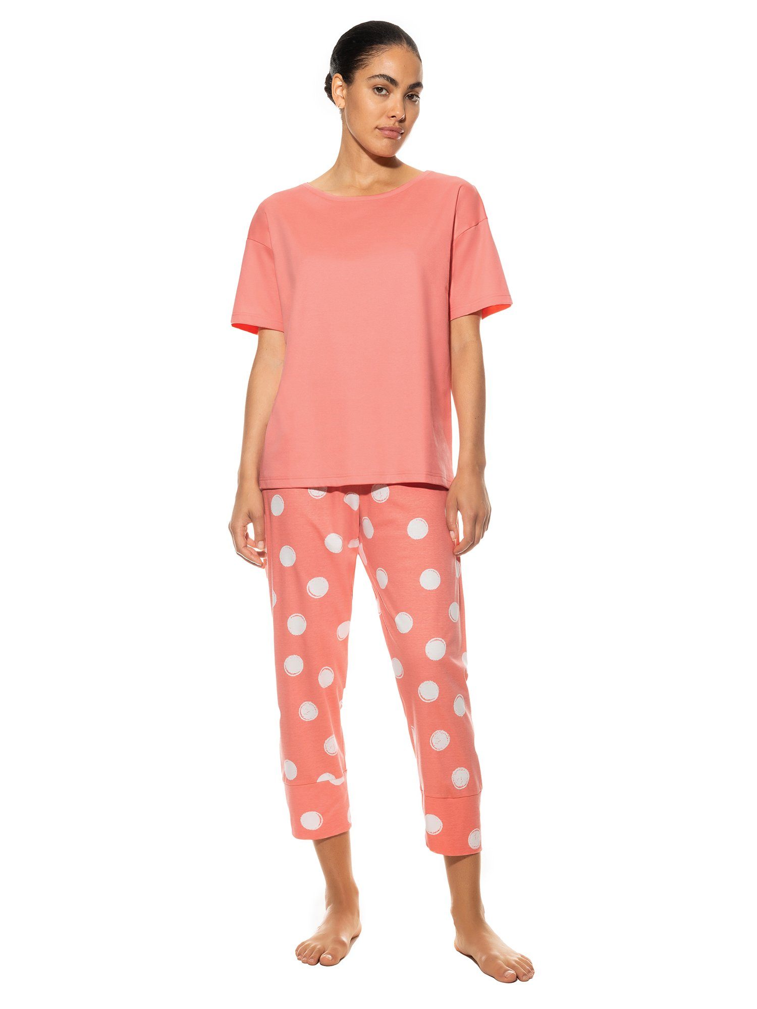 Mey Pyjama Mey Pyjama 3/4 lang 13236 Cherry Punch (1 Stück, 1 tlg., 1 Stück)