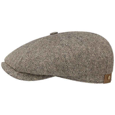 Stetson Flat Cap (1-St) Schiebermütze mit Schirm, Made in the EU