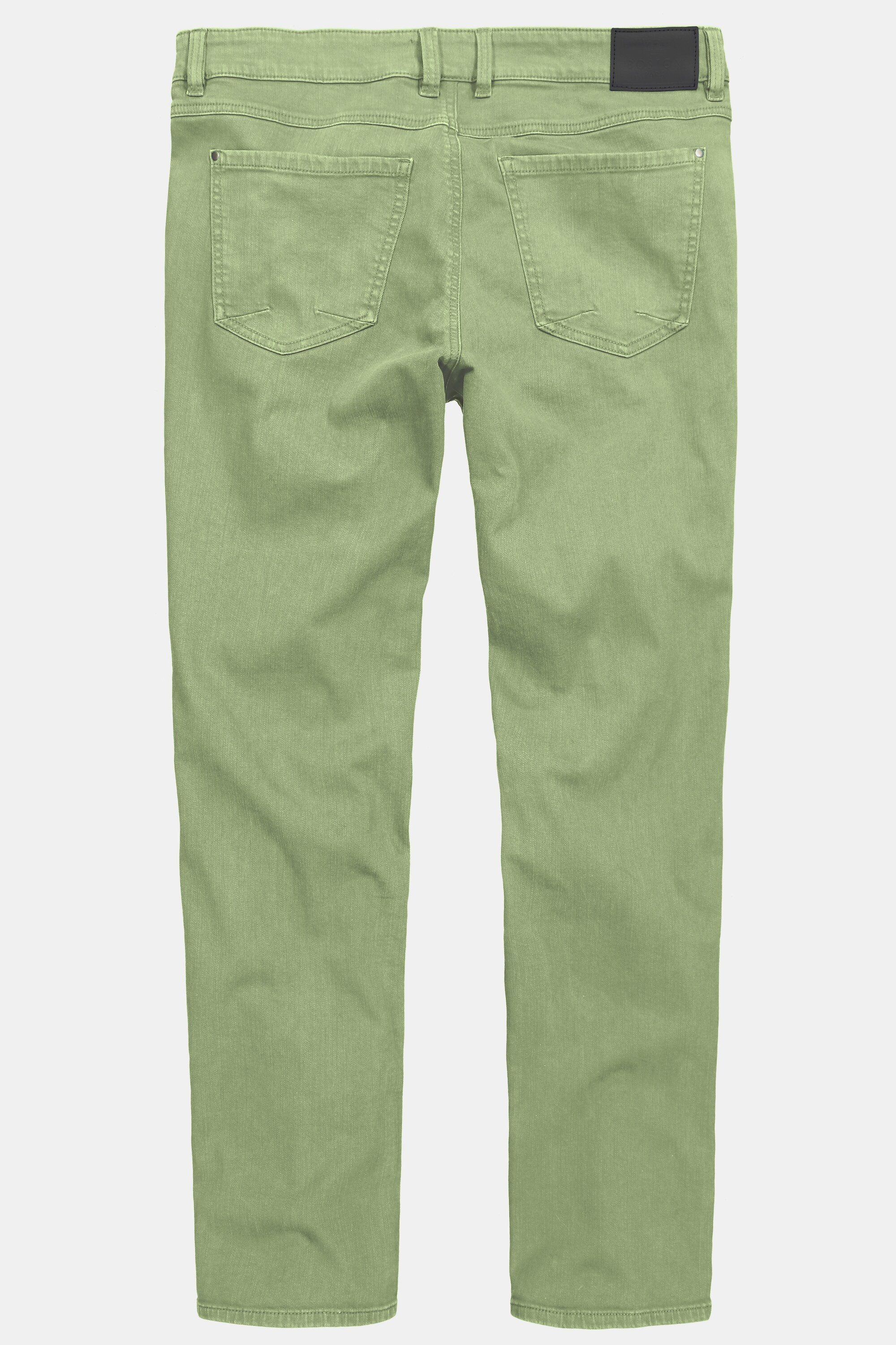 Men Plus 5-Pocket-Jeans Color-Jeans Denim Bauchfit Regular Fit 5-Pocket – Bild 5 von 5