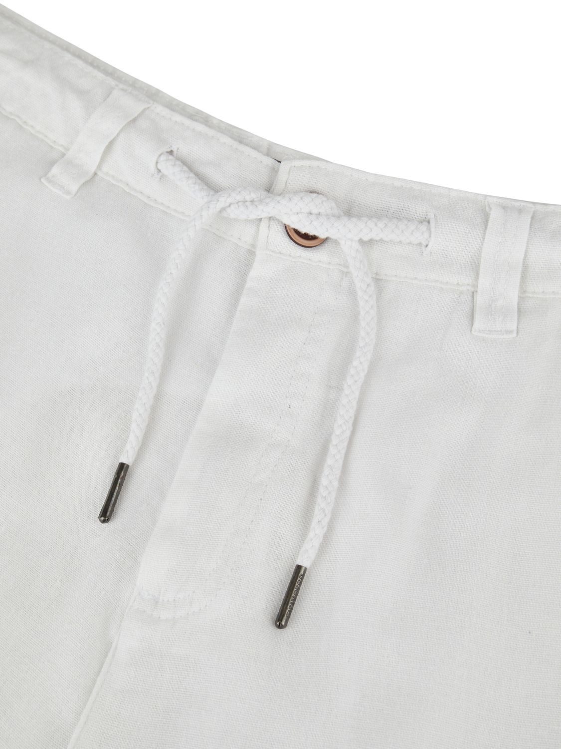 riverso Chinoshorts Herren Freizeitshorts RIVOliver Regular Fit Leinenshort mit Zugbandverschluss