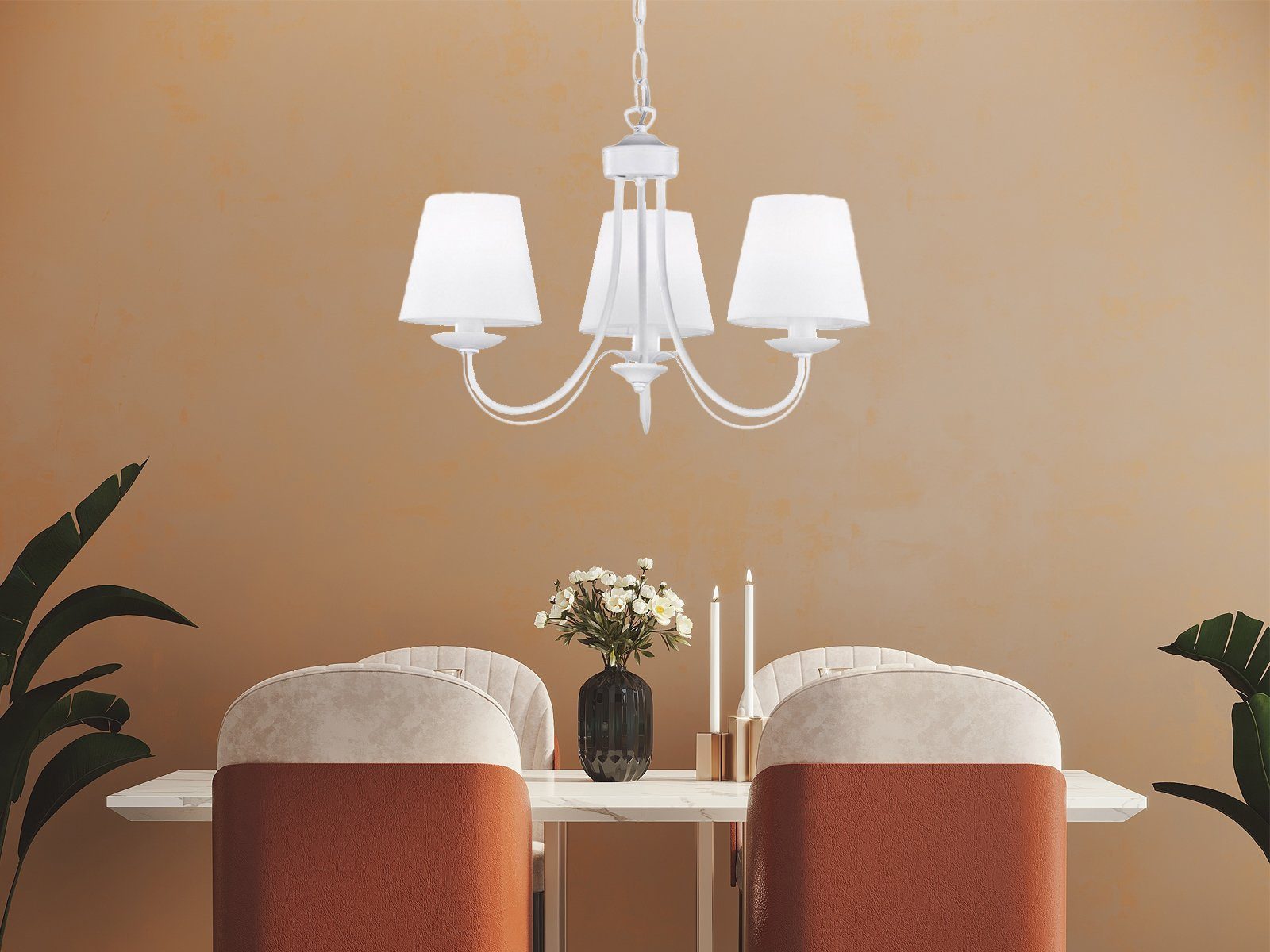 TRIO Leuchten LED Kronleuchter, LED wechselbar, Warmweiß, kleine-r Vintage günstig online kaufen