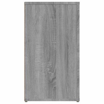 vidaXL Sideboard Sideboard Grau Sonoma 100x33x59,5 cm Holzwerkstoff (1 St)