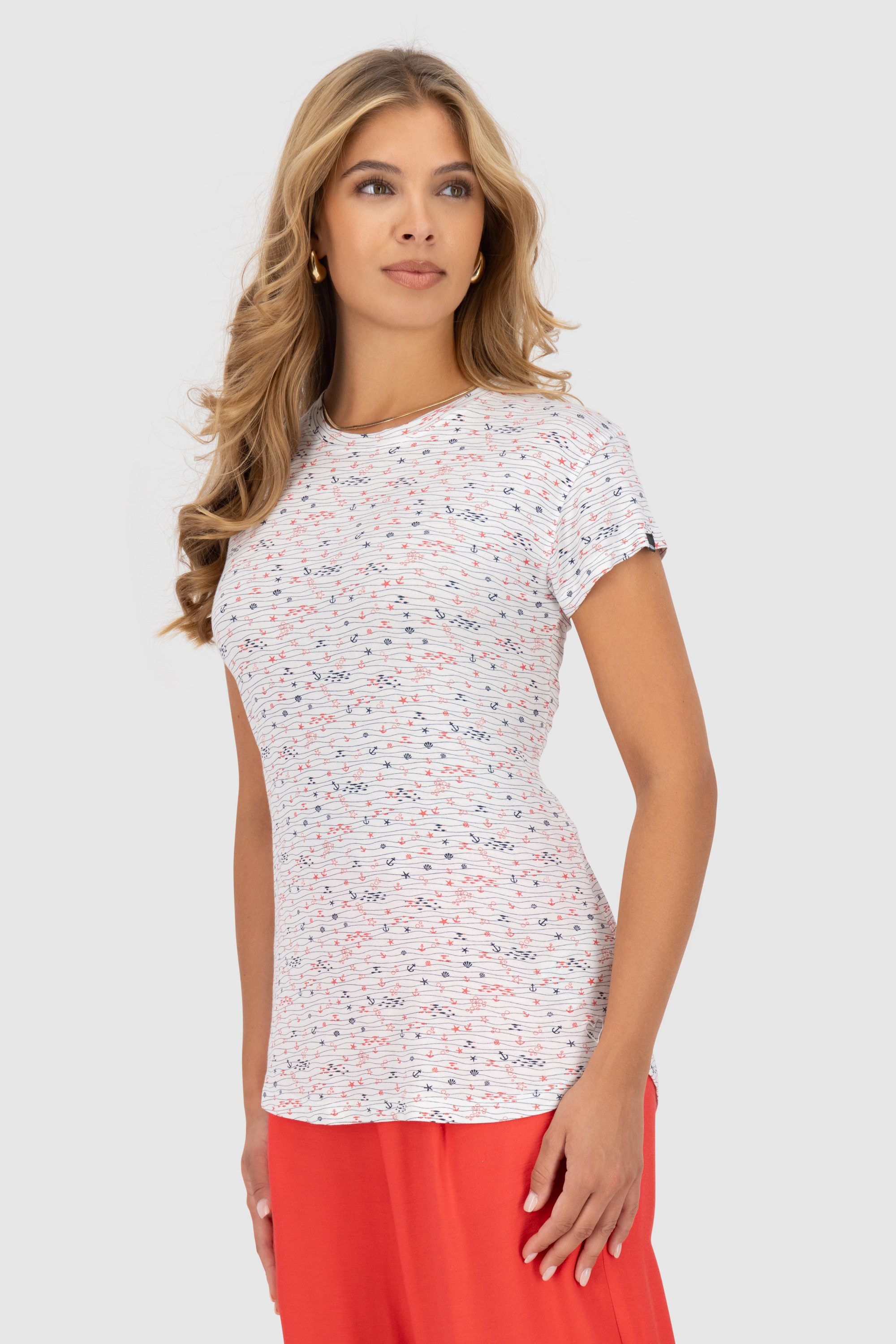 Alife & Kickin T-Shirt Damen MalisaAK Kurzarmshirt, T-Shirt