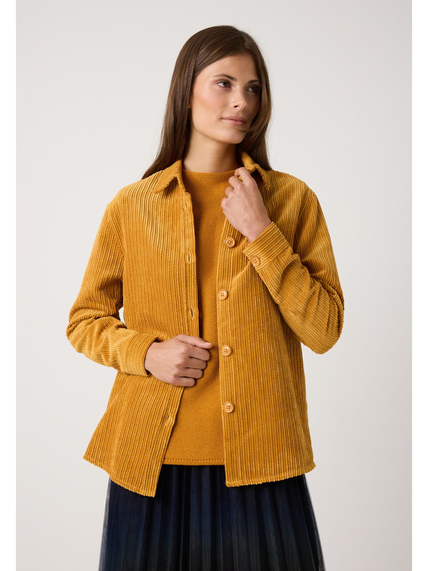 MORE&MORE Langarmbluse Hemdjacke/ Bluse soft günstig online kaufen