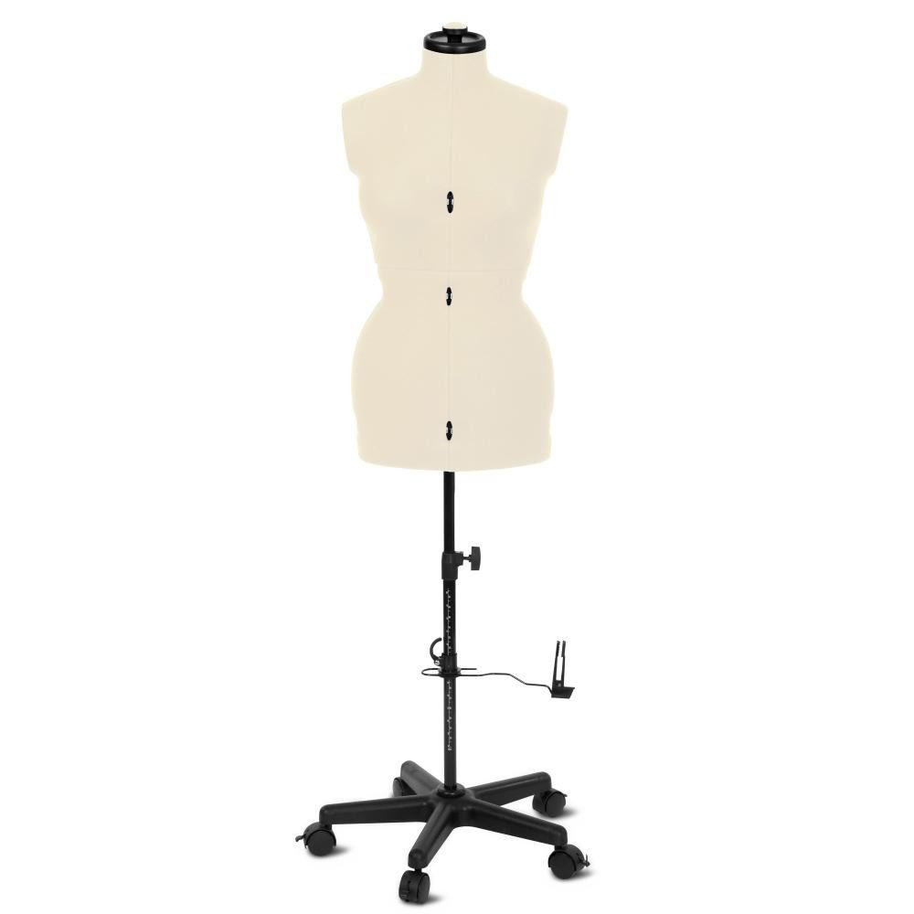 adjustoform Schneiderpuppe - Schneiderbüste Supa Fit "M" verstellbar mit Rollen
