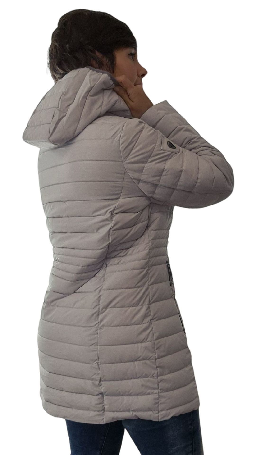 BLUE FLAME Steppjacke 60-263 Blue Flame, gesteppte Longjacke Jacke fällt kleiner aus, bitte eine Gr. größer bestellen