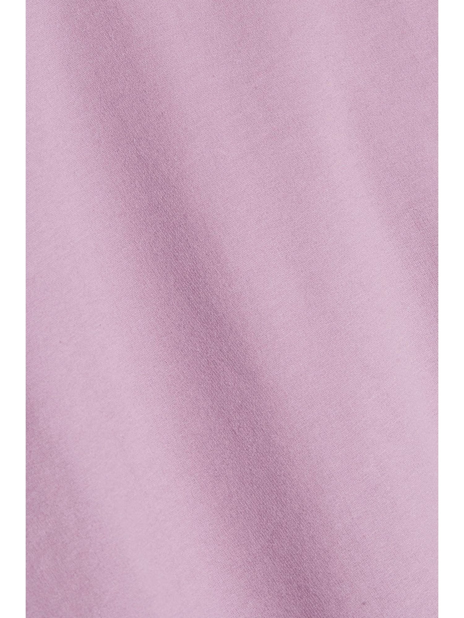 Damen Kleider edc by Esprit Minikleid Hoodie-Kleid aus 100% Bio-Baumwolle
