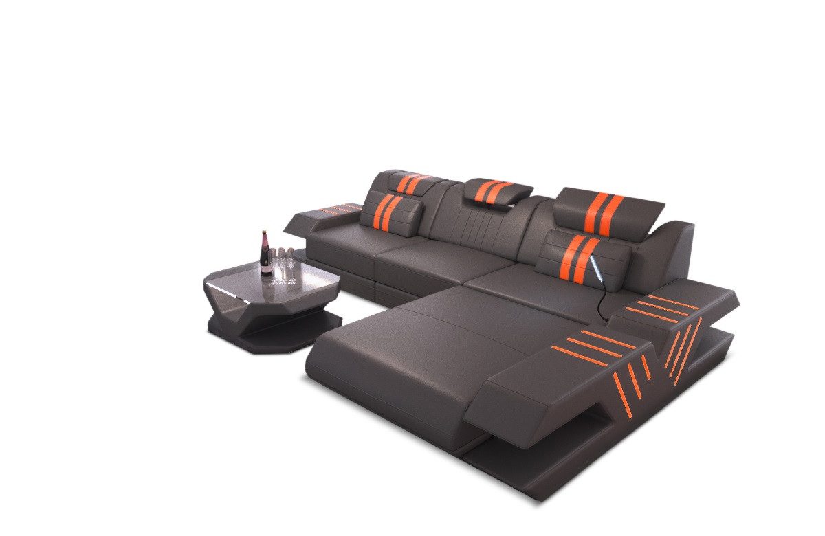 Sofa Dreams Ecksofa Sofa Leder Ledercouch günstig online kaufen