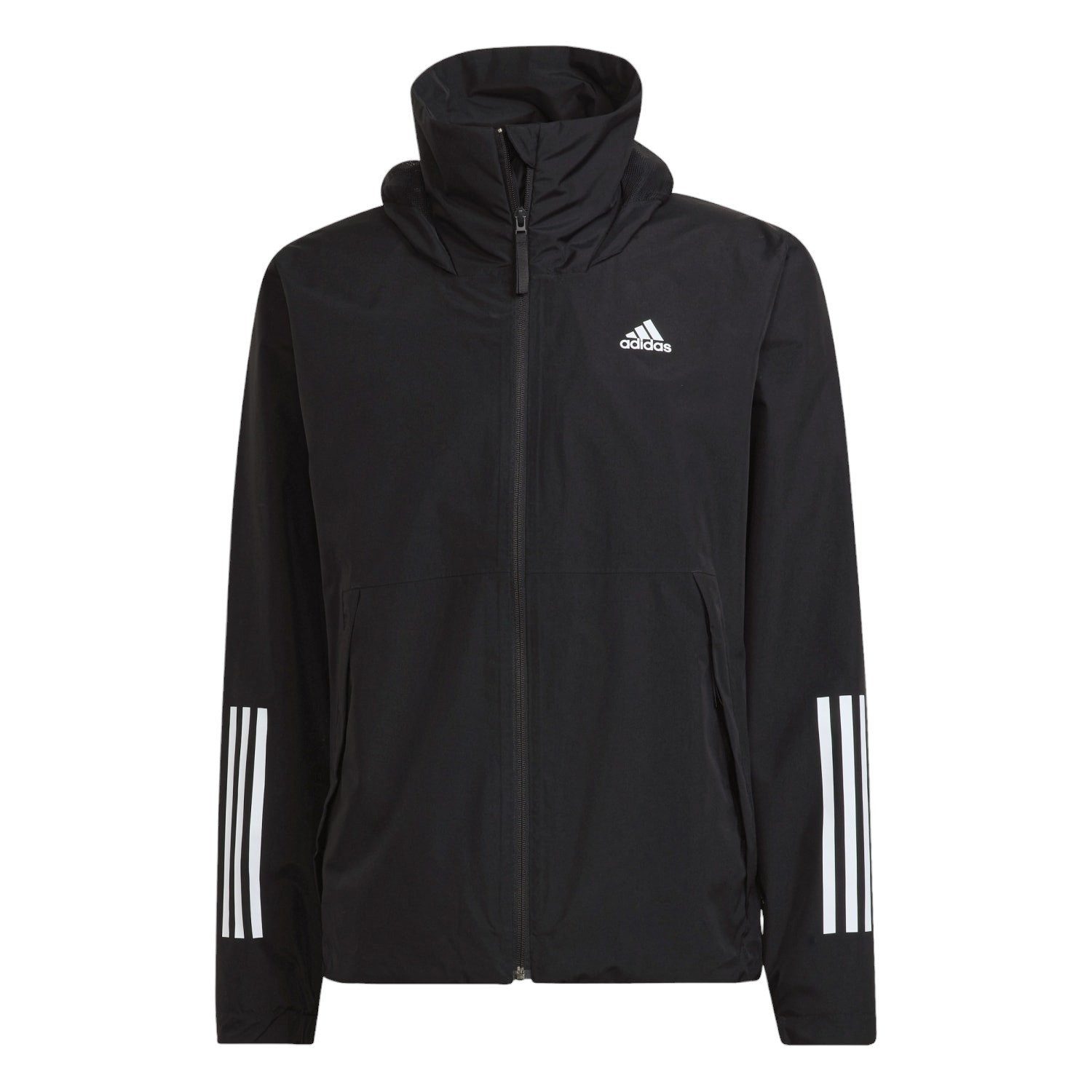 adidas Performance Regenjacke BSC 3-Streifen RAIN.RDY (wasserdicht) schwarz günstig online kaufen