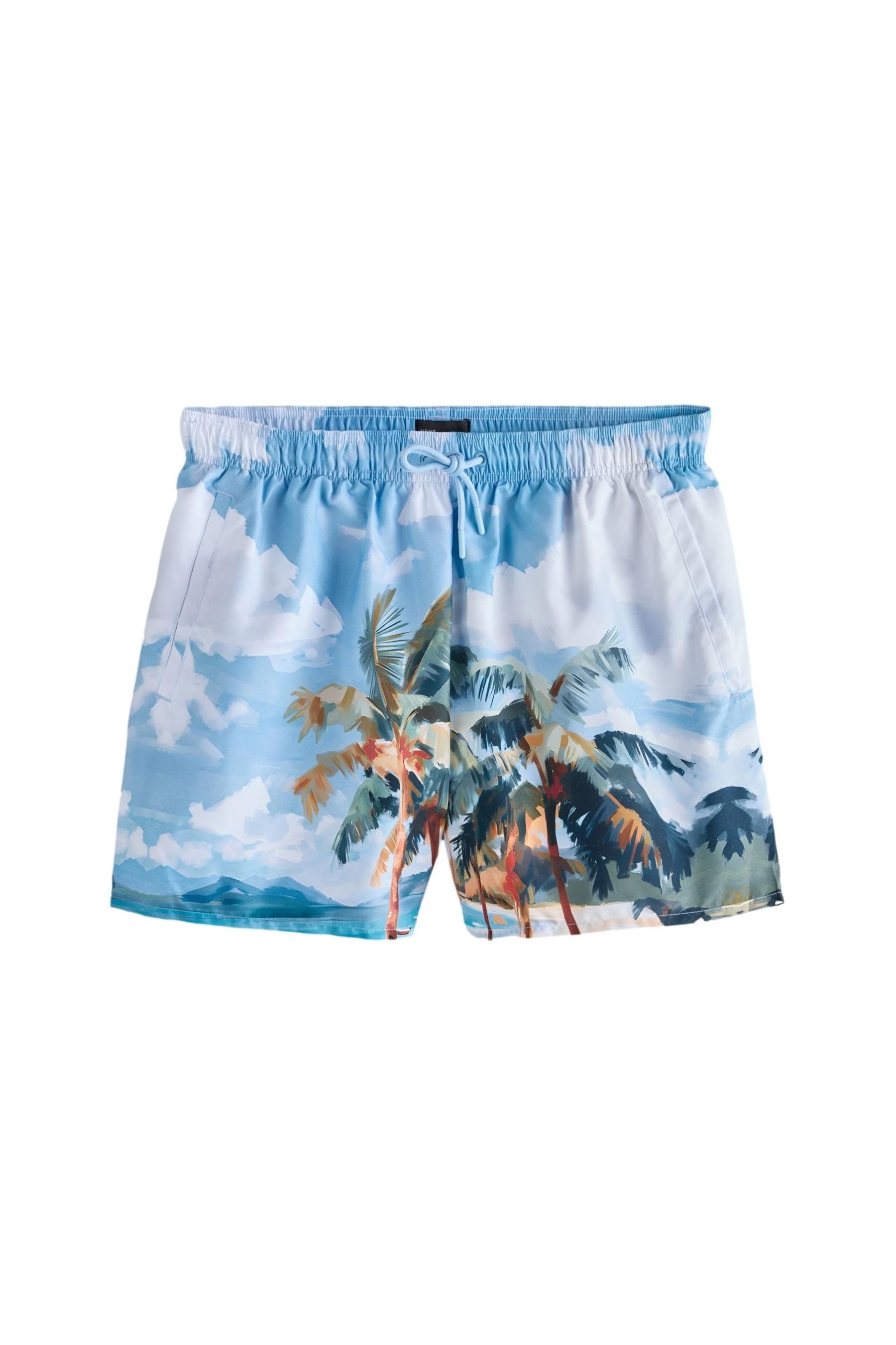 Next Badeshorts Badeshorts mit tropischem Print (1-St) günstig online kaufen