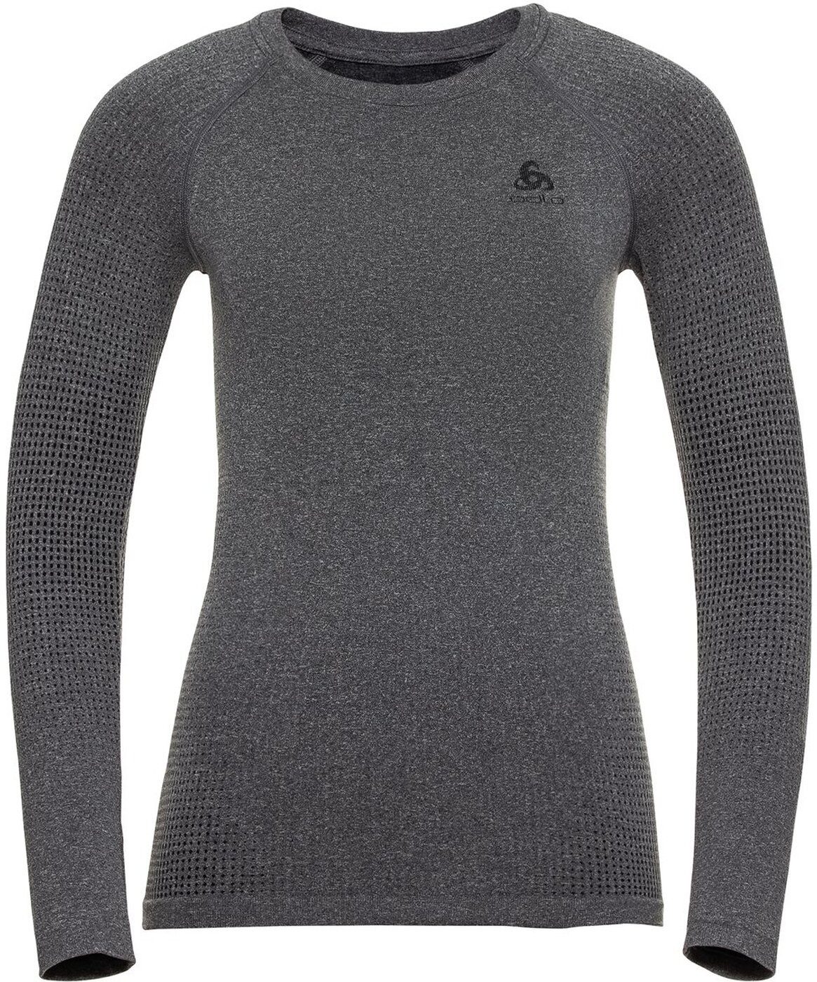 GREY MELANGE - BLACK