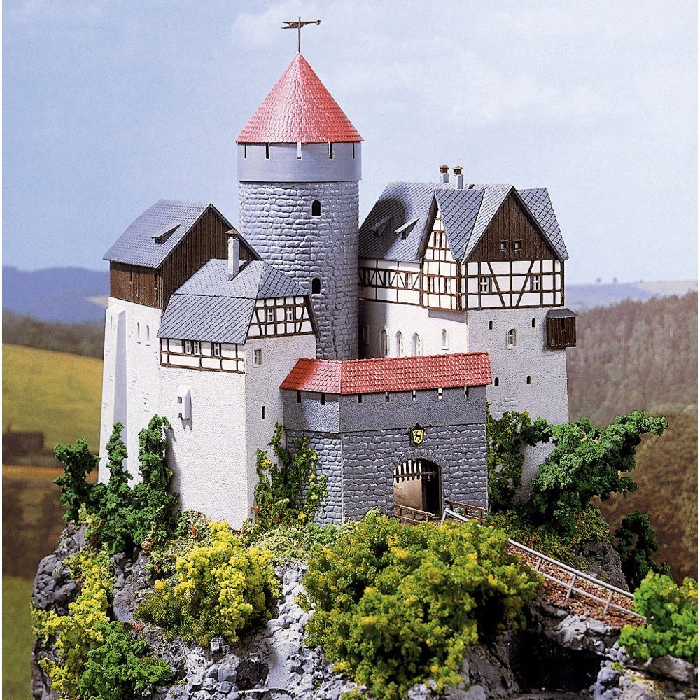 Modelleisenbahn-Gebäude Auhagen 12 263 H0, TT, N Modell Burg Lauterstein