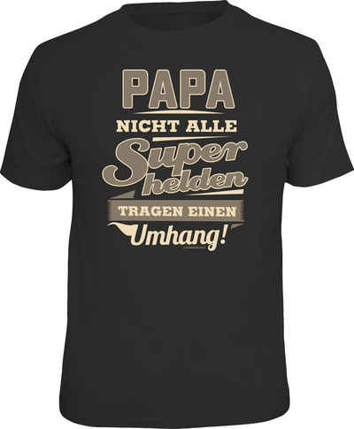 RAHMENLOS® T-Shirt Das Geschenk für Väter - Papa Superheld