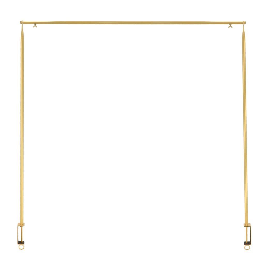 Klemmstange Tisch-Dekostange mit Klemme Golden, esschert design