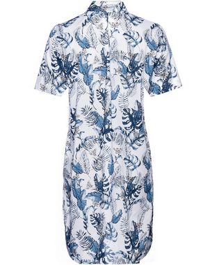 Highmoor Hemdblusenkleid Kleid mit Blätterdruck