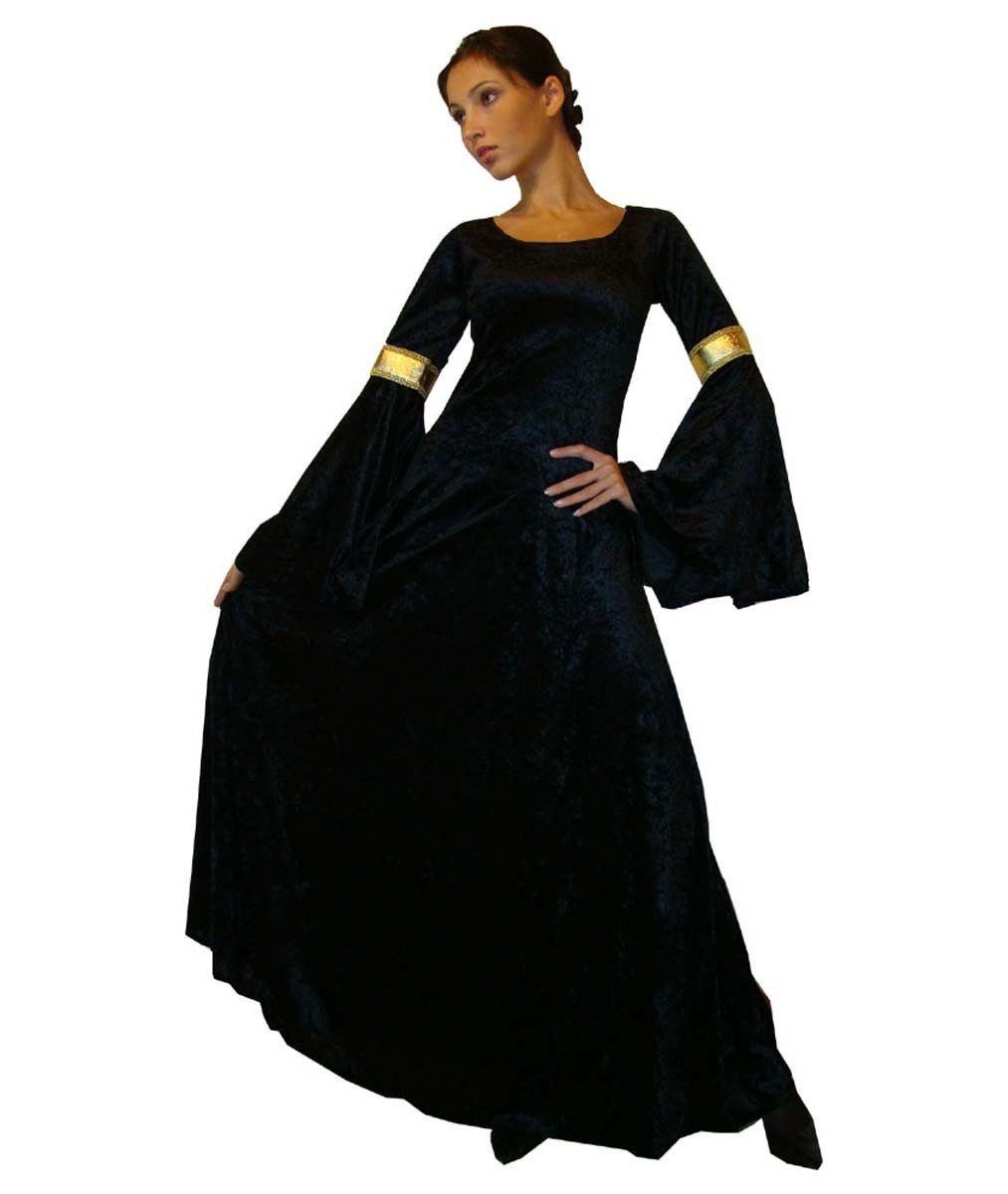 Maylynn Prinzessin-Kostüm Mittelalter Kostüm Kleid Gewand Elbentraum Elfe  Fee Faschingskostüm