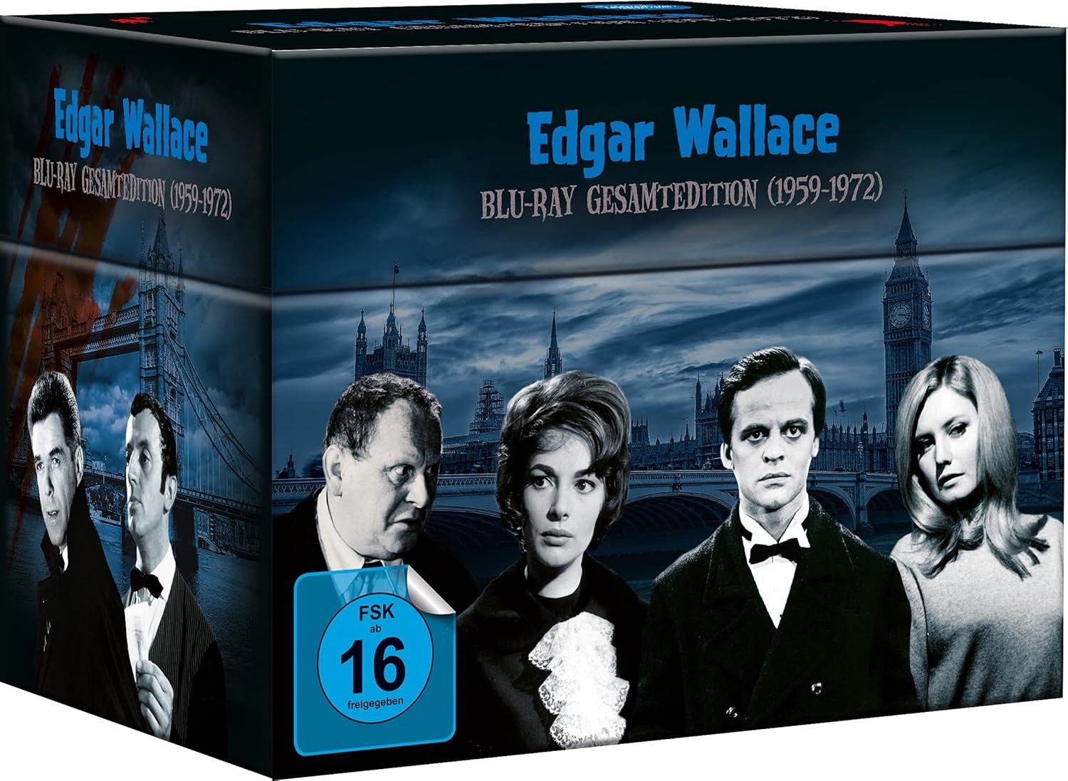 Leonine Blu-ray Edgar Wallace Gesamtedition BluRay (1959-1972), (35-St)