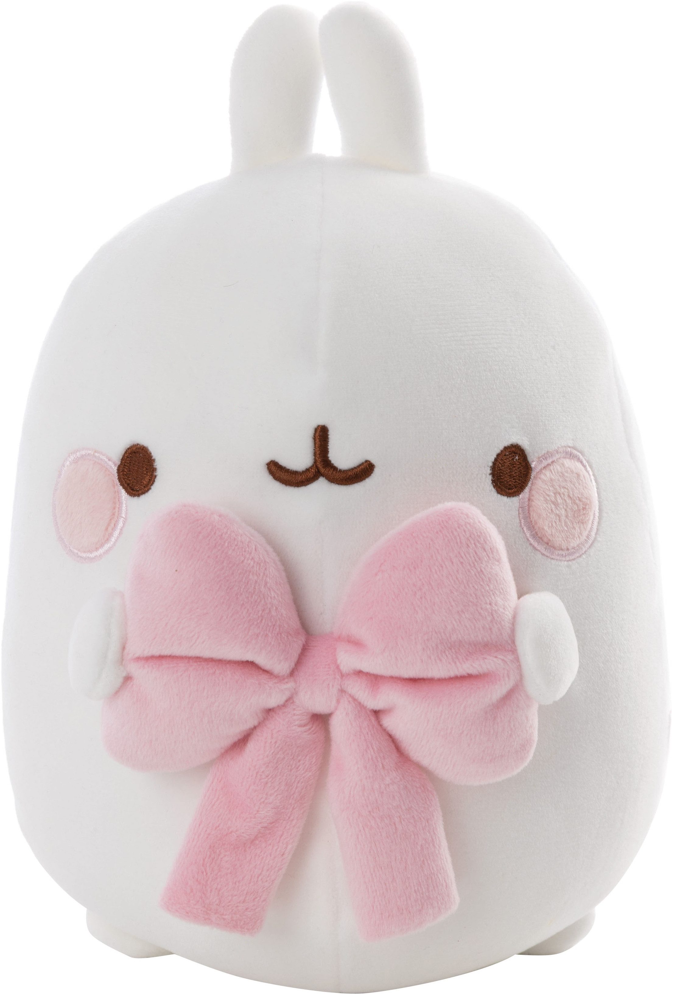 Nici Kuscheltier MOLANG mit Schleife, 24 cm, in Geschenkverpackung